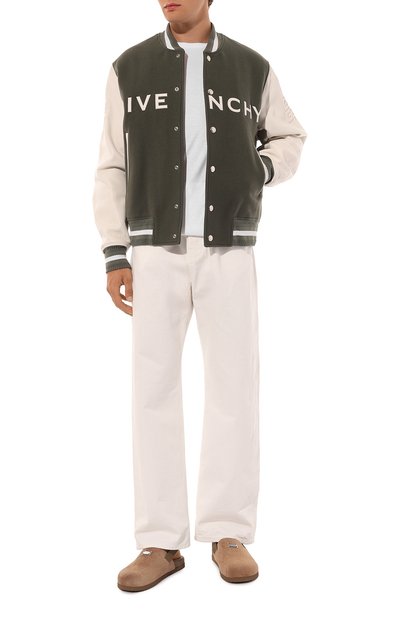 Комбинированный бомбер GIVENCHY, арт. BM011S6Y16, фото 2