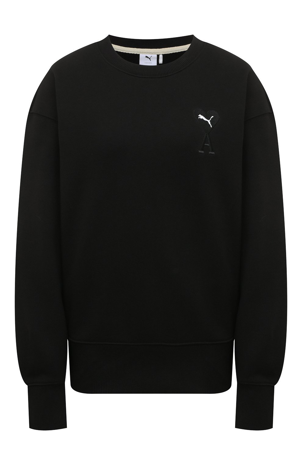 Хлопковый свитшот puma x ami PUMA, арт. 53411101, фото 1