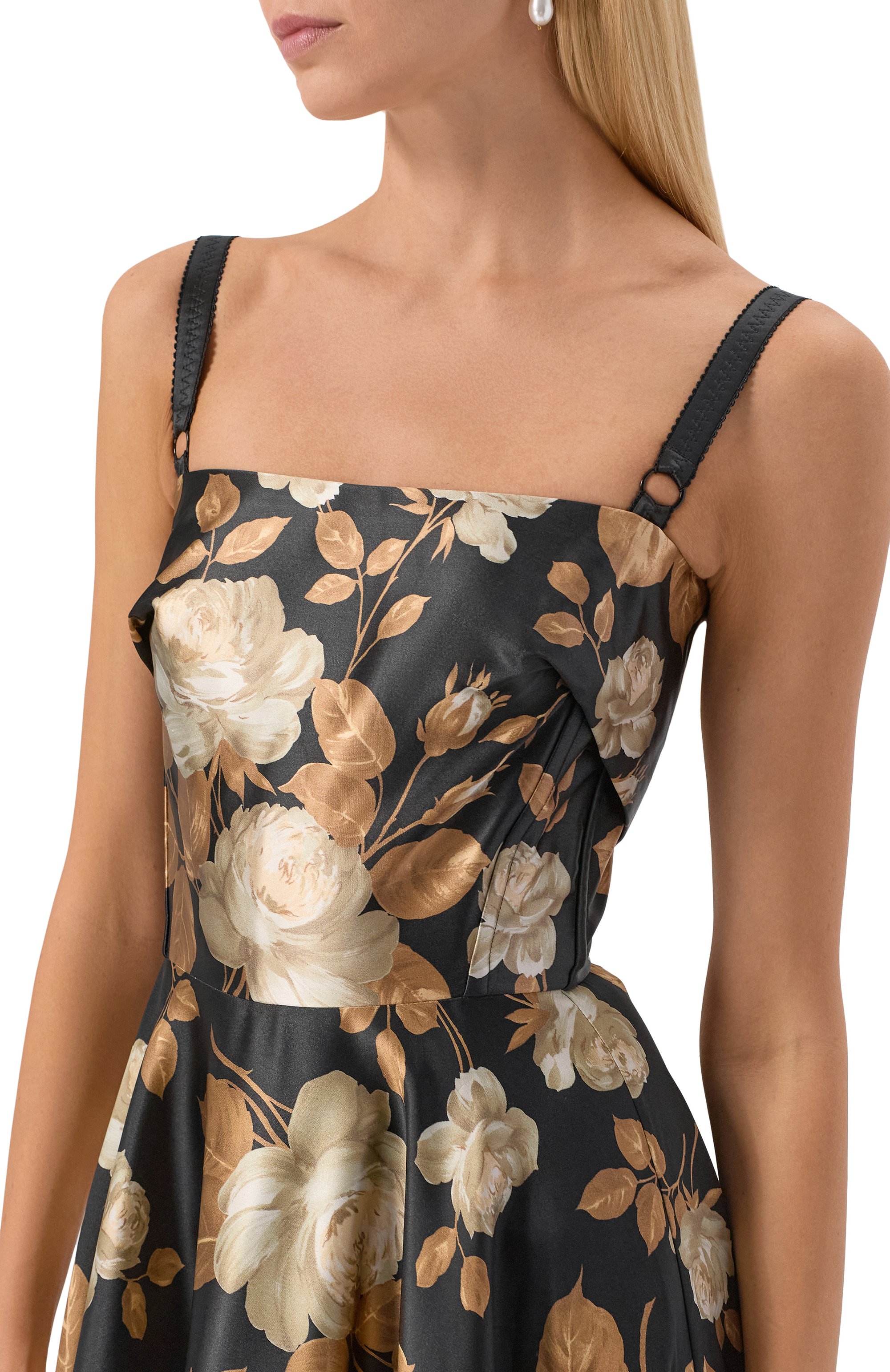 Платье из вискозы DOLCE & GABBANA, арт. F6TYFT/FSIB8, фото 4