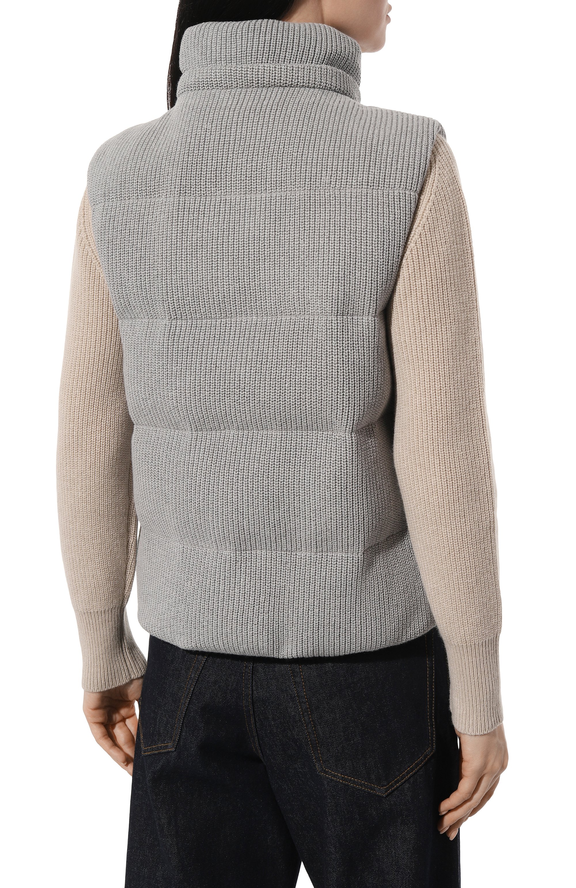 Пуховый жилет BRUNELLO CUCINELLI, арт. M0DVT2142, фото 6