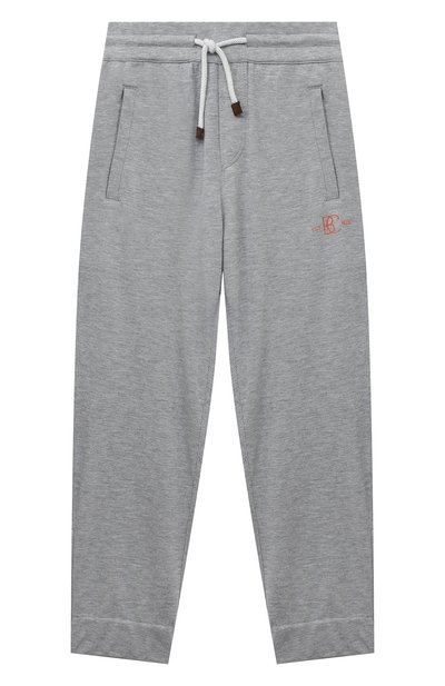 Хлопковые джоггеры BRUNELLO CUCINELLI, арт. B0T63E334B, фото 1