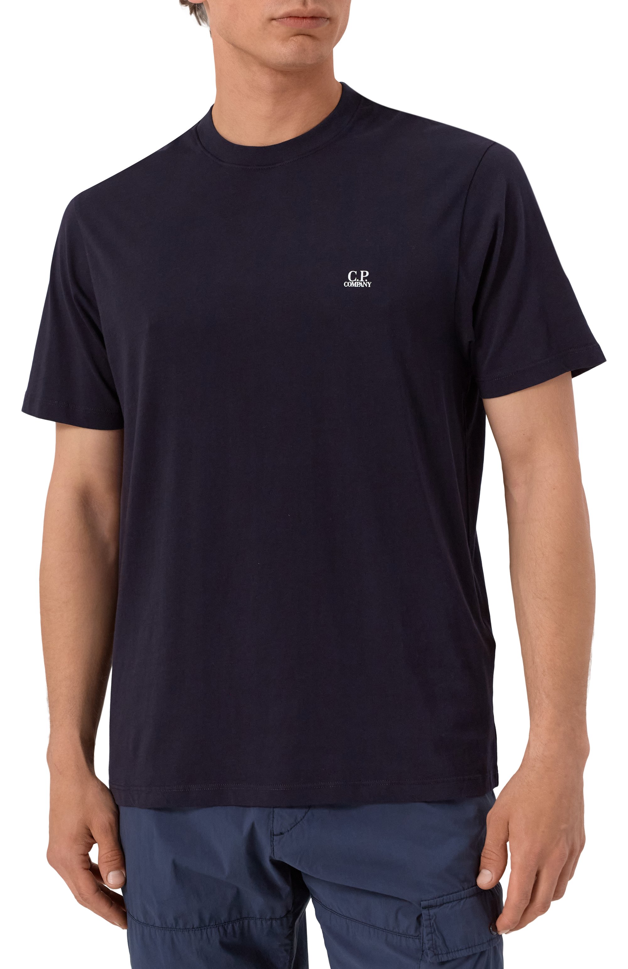 Хлопковая футболка C.P. COMPANY, арт. 18CMTS030A005100W, фото 3