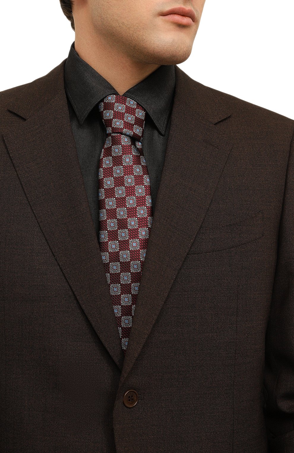 Шелковый галстук CANALI, арт. 18/HJ03993, фото 2