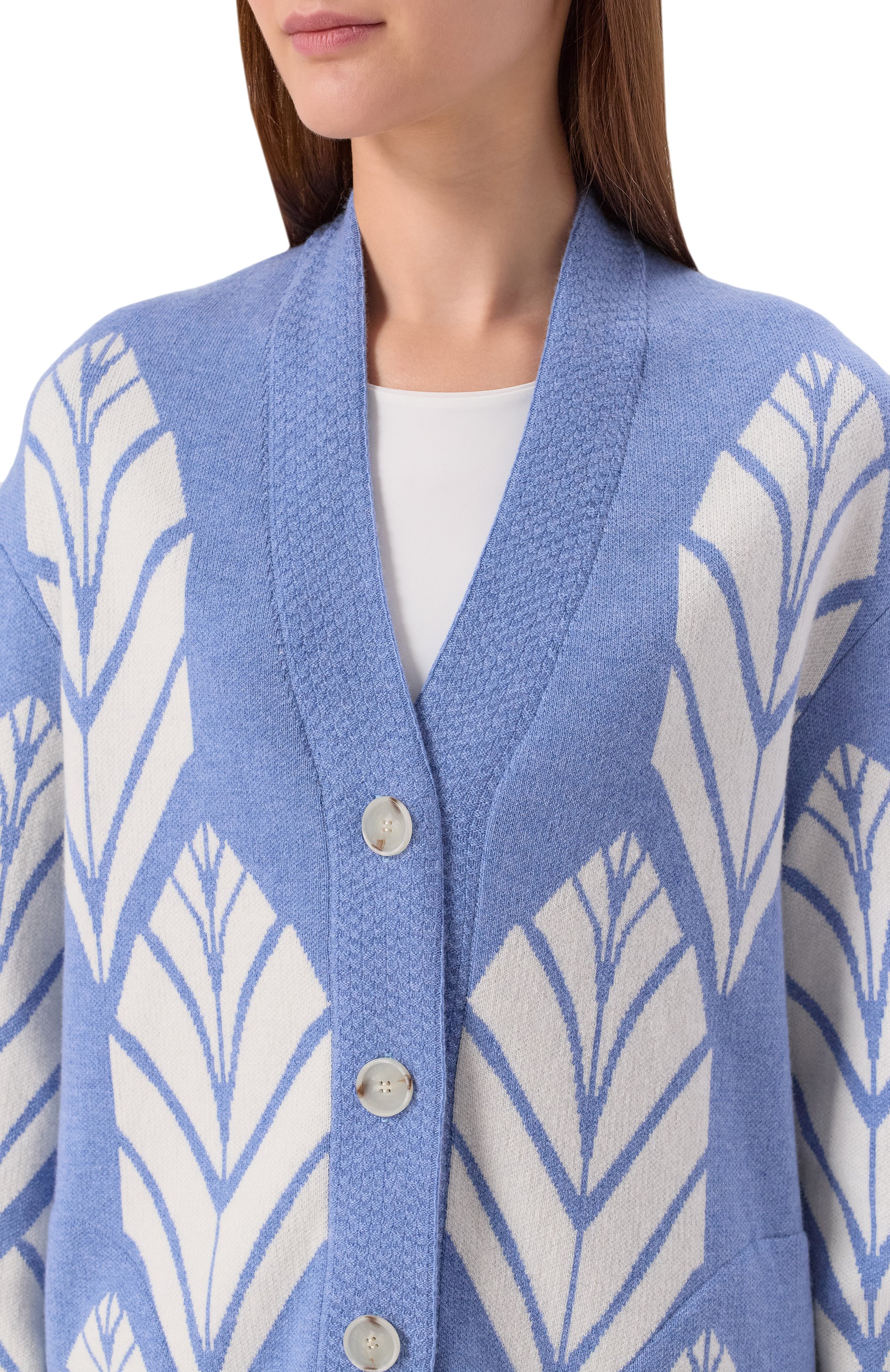 Кардиган из шерсти и кашемира FREEAGE, арт. W26.CR090.2030.401, фото 5