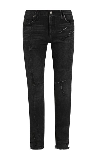 Джинсы скинни с потертостями RTA, арт. MF7130-450LBLK, фото 1
