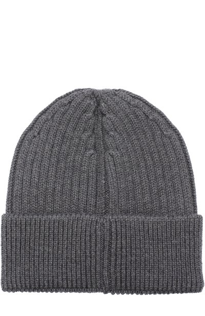 Шерстяная шапка фактурной вязки MONCLER, арт. C2-097-00259-00-04761, фото 2