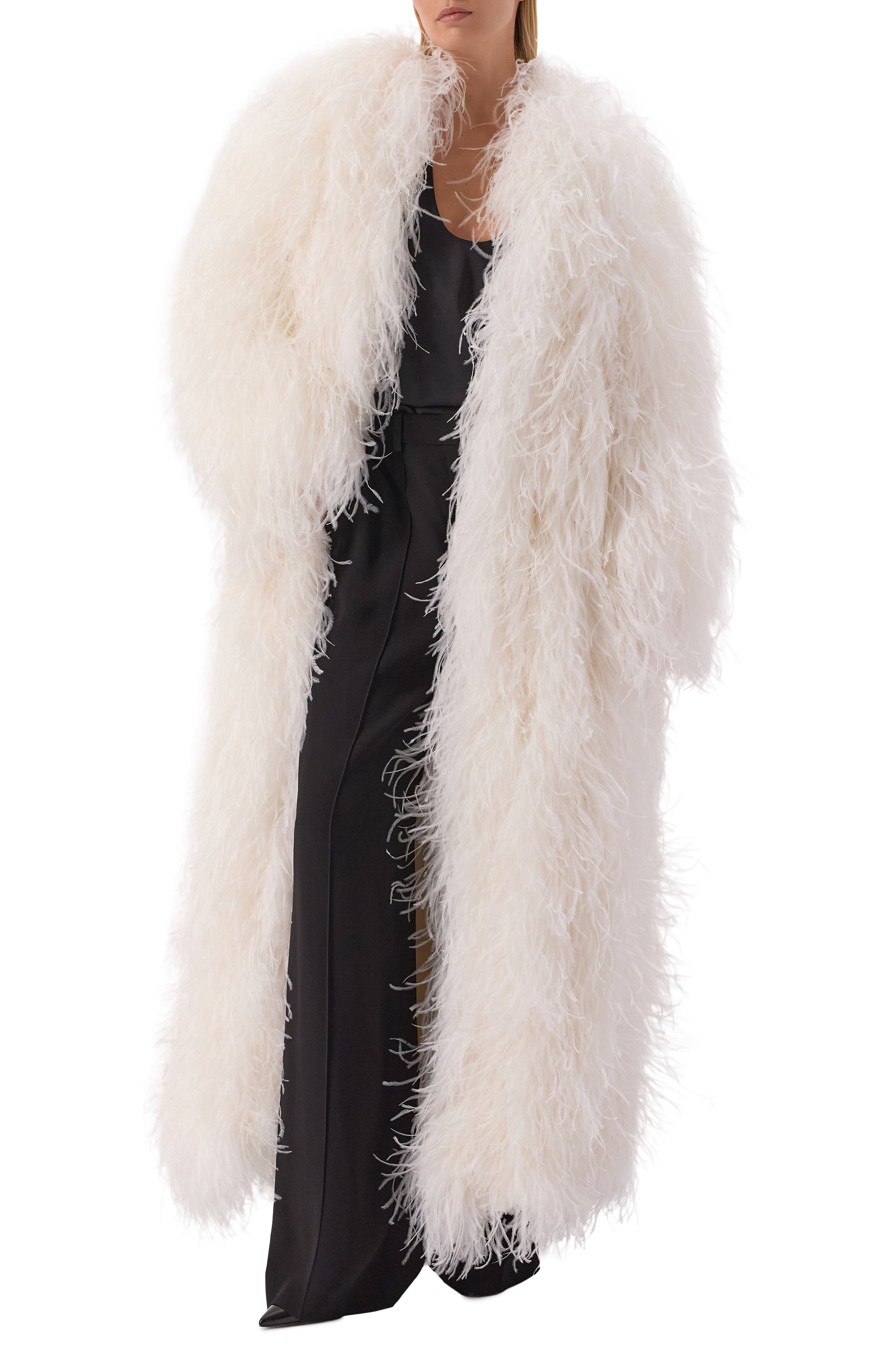 Шуба из перьев страуса LEFFERS, арт. 1\1.52.45.15.02, фото 2