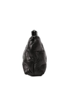 Женская сумка glam slam classique small MAISON MARGIELA черного цвета, арт. SB1WG0028/P4300 | Фото 4 (Ремень/цепочка: На ремешке; Материал: Натуральная кожа; Размер: small; Драгоценные камни: Проставлено; Материал сплава: Проставлено)