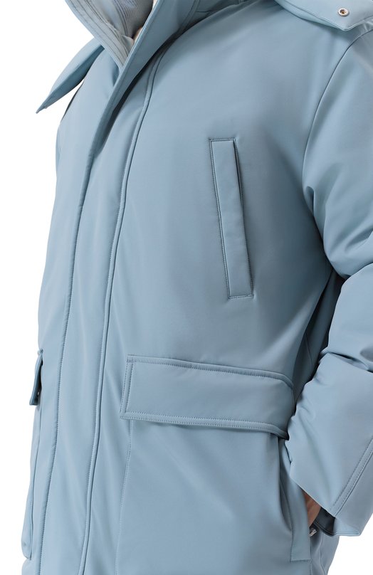 Пуховая парка Chukotka 12 STOREEZ 127513 Голубой  127513 Фото 5