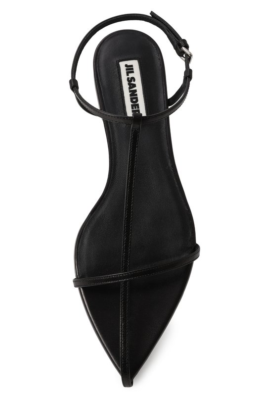Кожаные сандалии Jil Sander J15WP0081/P8226 Чёрный  J15WP0081/P8226 Фото 6
