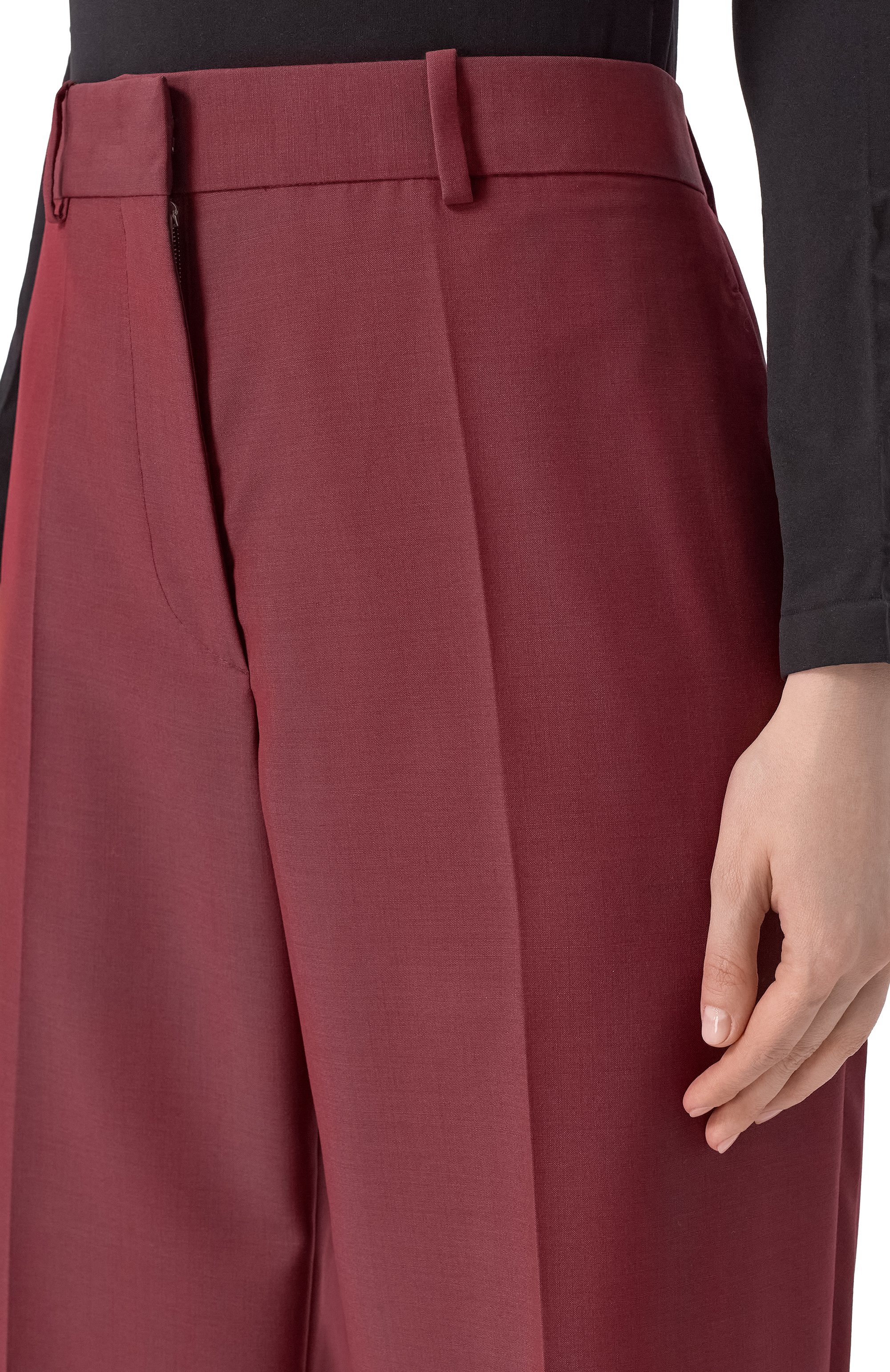 Шерстяные брюки JIL SANDER, арт. J03KA0303-J40220, фото 5