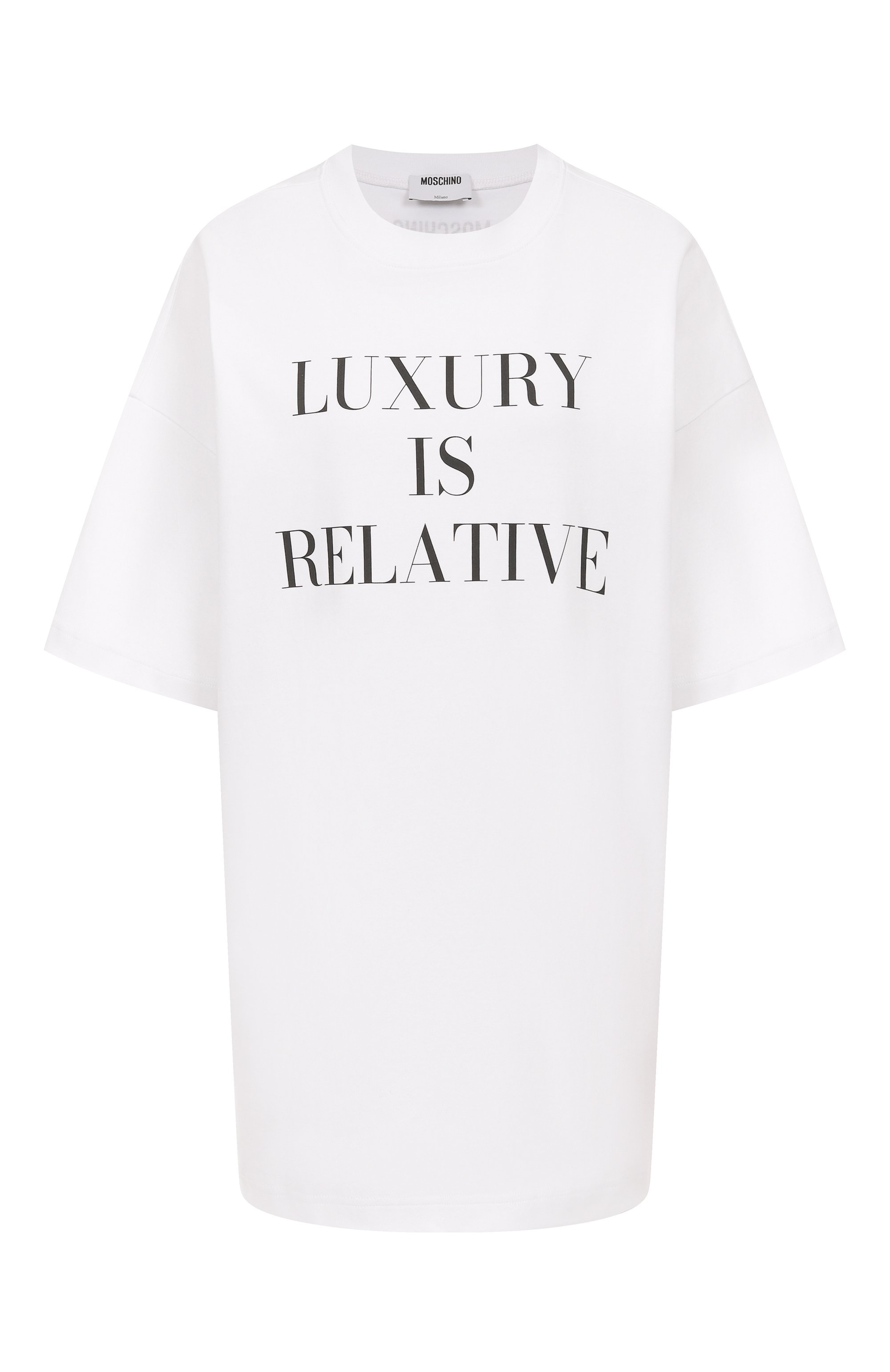 Хлопковая футболка MOSCHINO, арт. A0701/5442, фото 1
