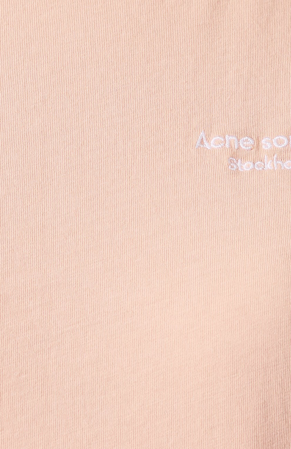 Хлопковая футболка ACNE STUDIOS, арт. AL0015, фото 5