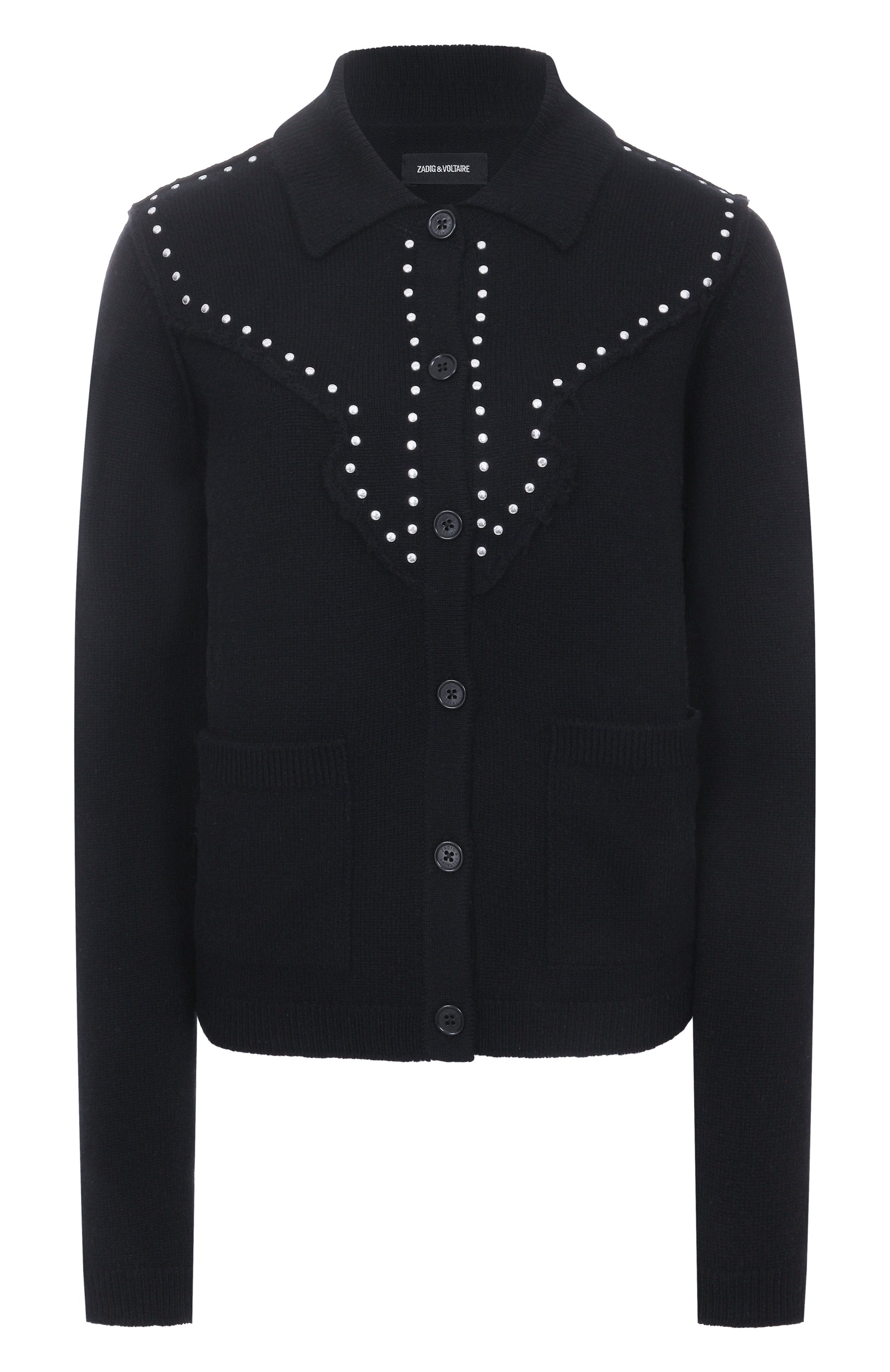 Кардиган из шерсти и кашемира ZADIG AND VOLTAIRE, арт. KWCA01648, фото 1