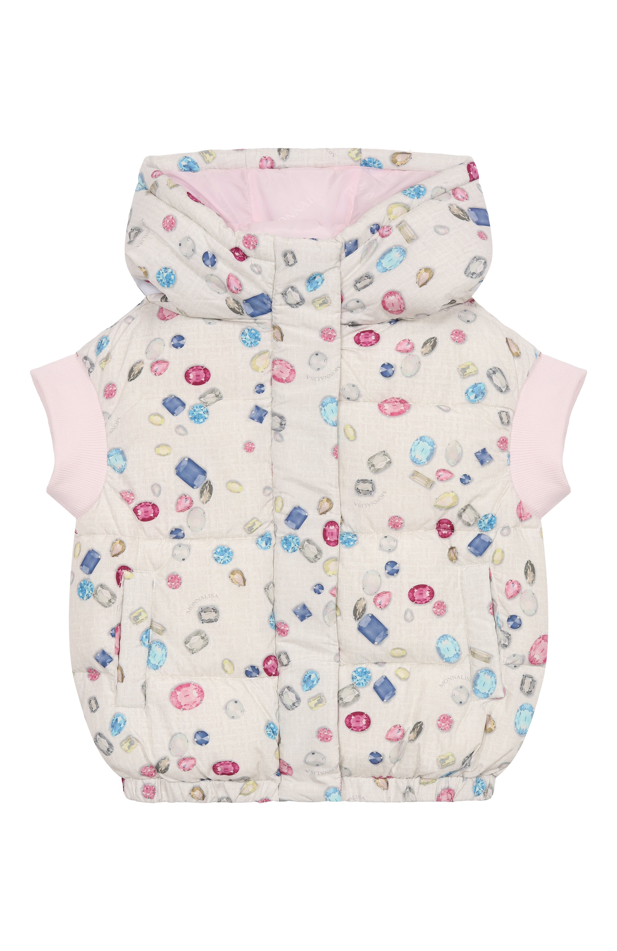 Утепленный жилет MONNALISA, арт. 19F101, фото 1