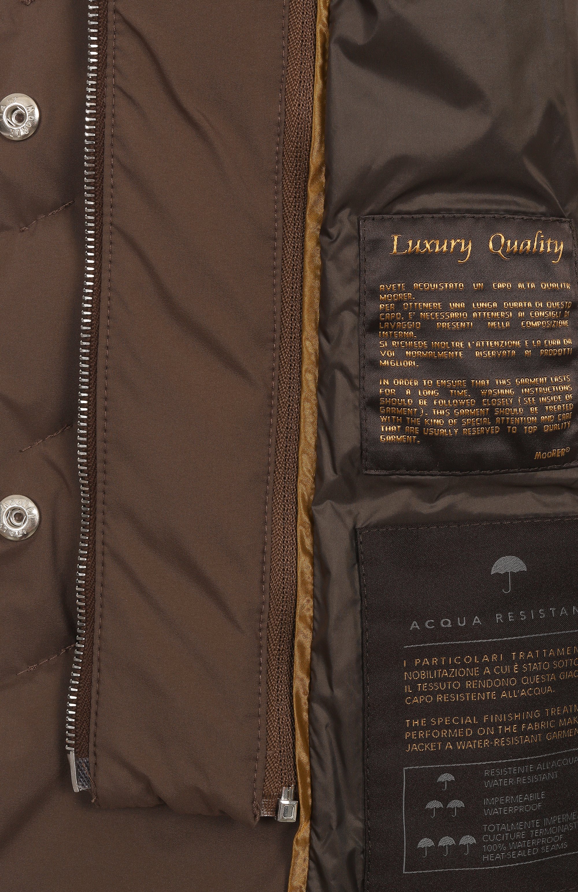 Пуховая куртка MOORER, арт. FAENZA/S3, фото 7