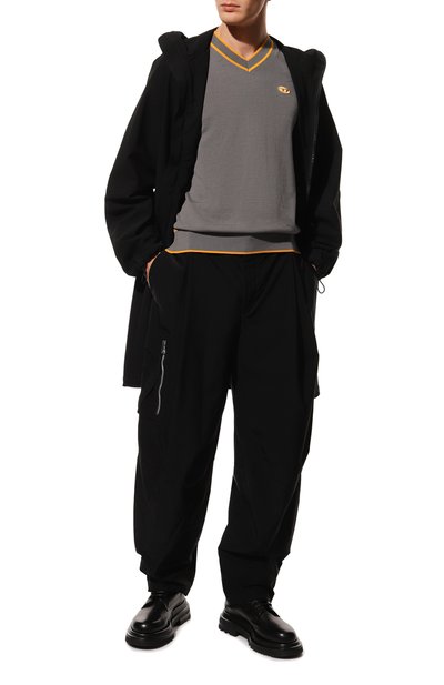 Хлопковый пуловер DIESEL, арт. A06738/0LFAM, фото 2