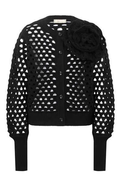 Женский шерстяной кардиган BLUMARINE, арт. RF6159/MAB35