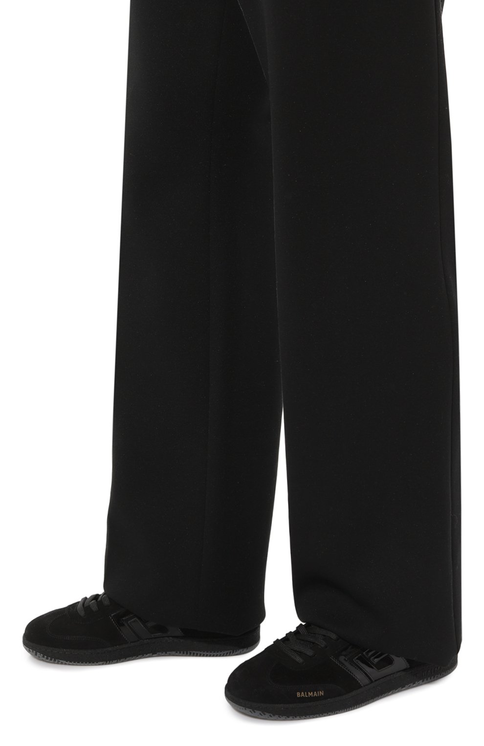 Замшевые кеды swan BALMAIN, арт. DM1VI360/LABP, фото 3