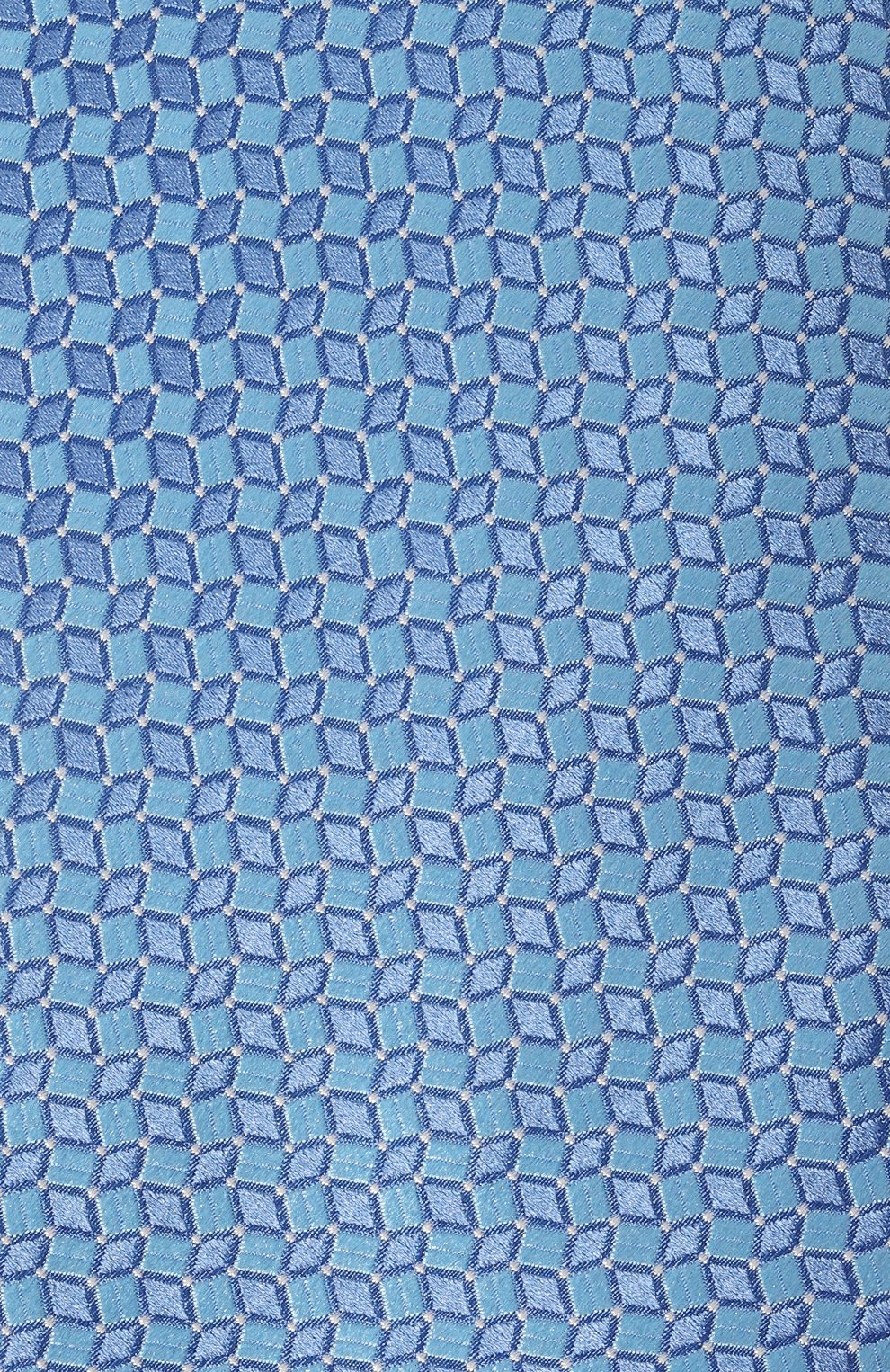 Шелковый галстук ZILLI голубого цвета по цене 32350 руб., арт. 55006, фото 4 Шелковый галстук ZILLI, арт. 55006, фото 4