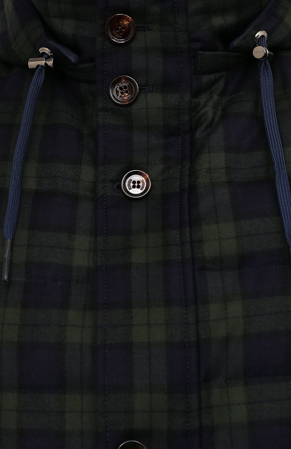 Пуховый жилет KIRED темно-зеленого цвета по цене 208500 руб., арт. WKISHBW7406502000/62-74, фото 5 Пуховый жилет KIRED, арт. WKISHBW7406502000/62-74, фото 5