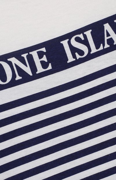 Хлопковый лонгслив в полоску STONE ISLAND, арт. 681620651/10-14, фото 3