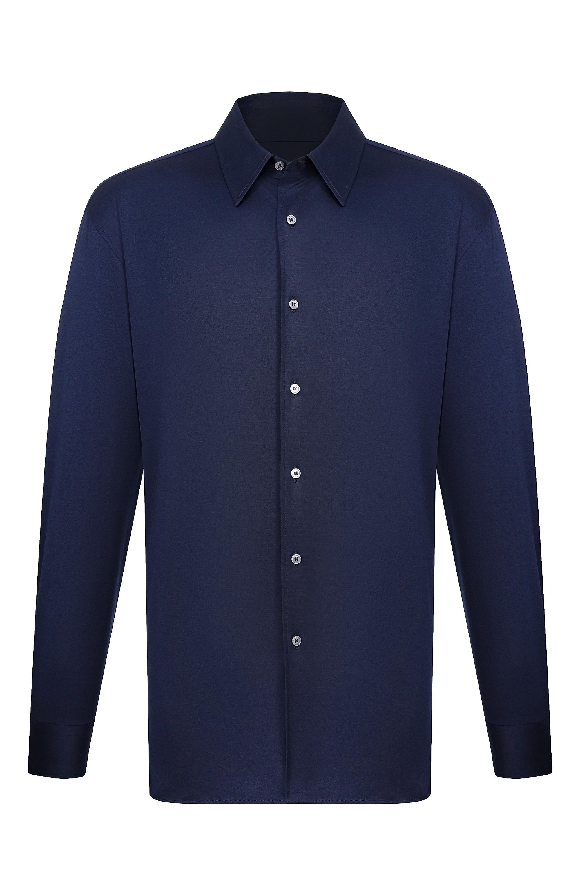 Хлопковая рубашка ZILLI, арт. ZSSH20M0100V00000_002, фото 1