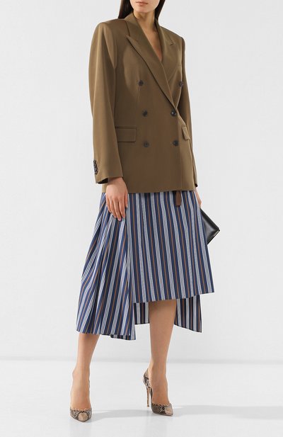 Двубортный жакет из шерсти DRIES VAN NOTEN, арт. 191-10436-7228, фото 2