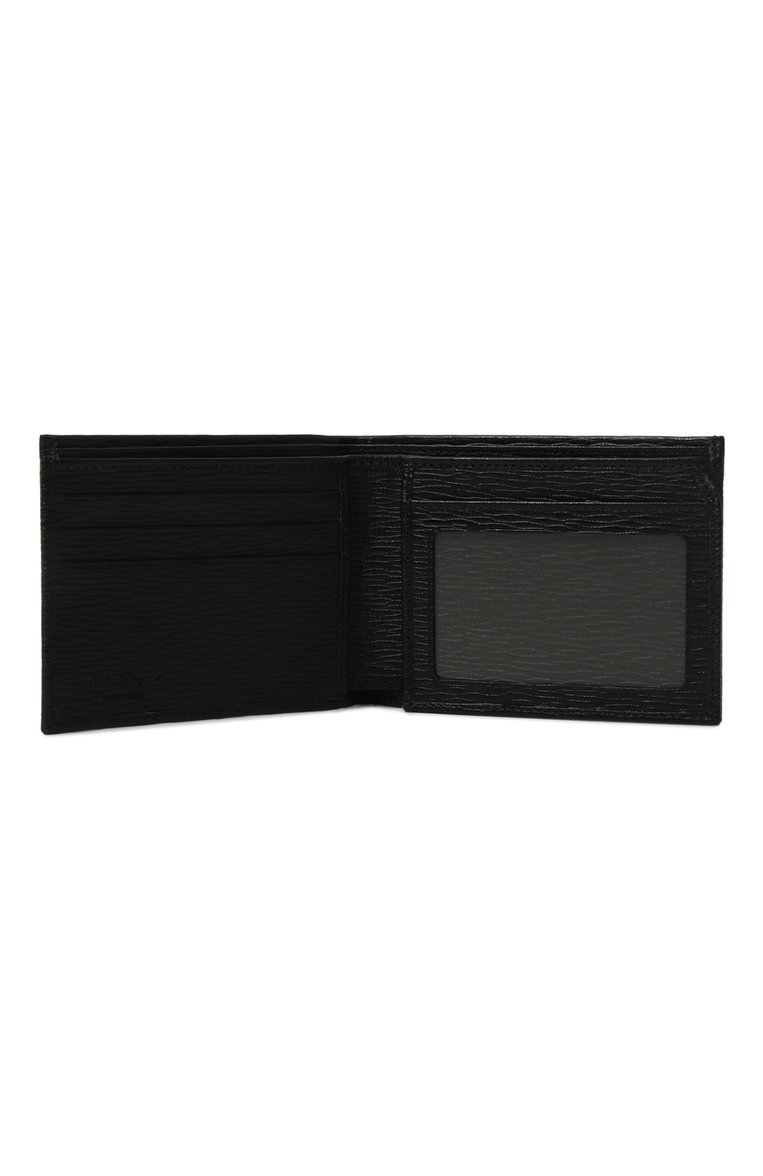 Мужской кожаное портмоне FERRAGAMO черного цвета, арт. 66A066/0685988 | Фото 3 (Нос: Не проставлено; Материал: Натуральная кожа)