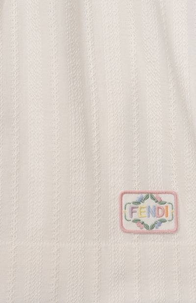 Хлопковое платье FENDI, арт. BFB598/AVW3, фото 3