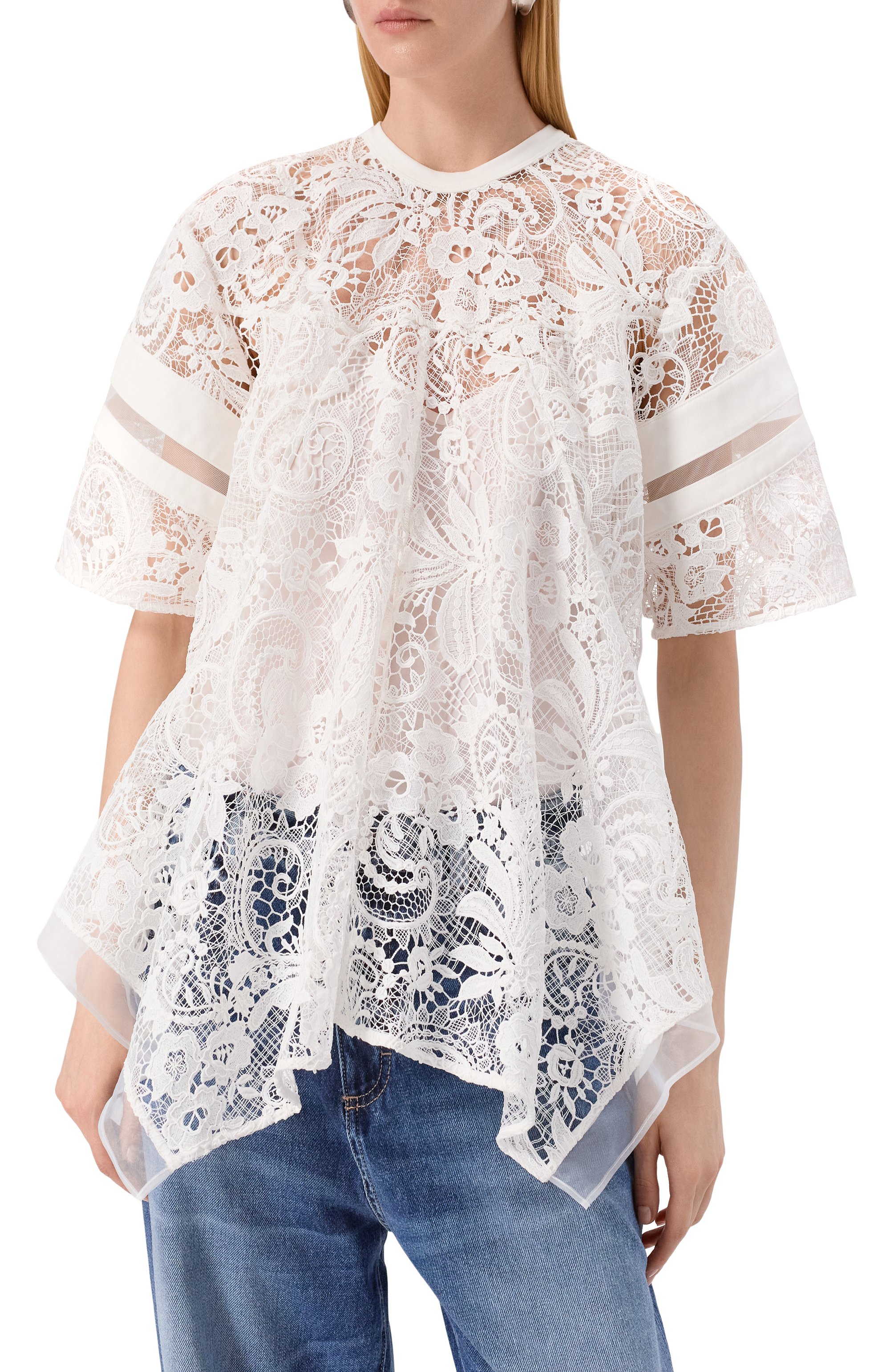 Топ 3.1 PHILLIP LIM молочного цвета по цене 107000 руб., арт. S252-21690CEL, фото 3 Топ 3.1 PHILLIP LIM, арт. S252-21690CEL, фото 3