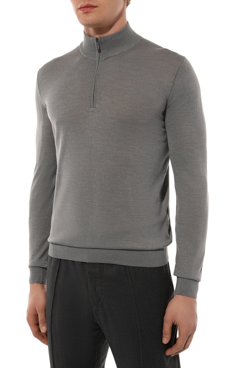 Джемпер из шерсти и шелк�а PAL ZILERI, арт. Z3M0U322/NM730, фото 3