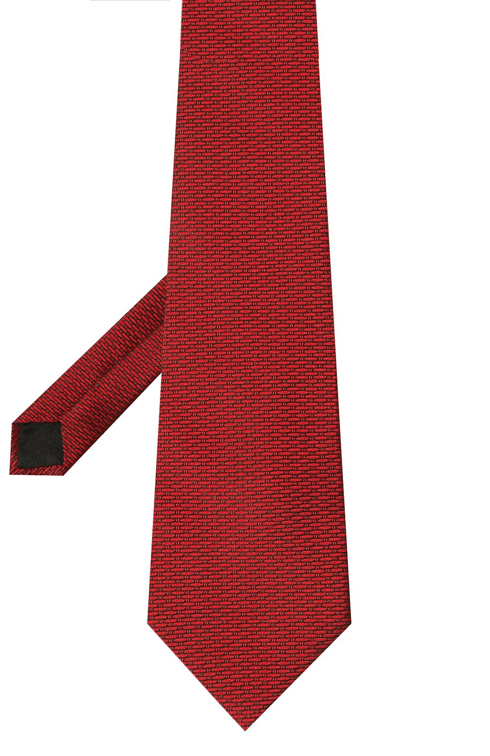 Шелковый галстук LANVIN красного цвета по цене 15000 руб., арт. TIE/2056, фото 3 Шелковый галстук LANVIN, арт. TIE/2056, фото 3