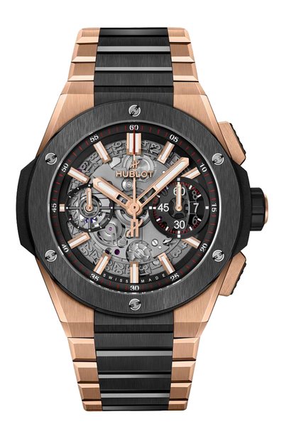 Мужские часы integral king gold ceramic HUBLOT, арт. 451.OM.1180.OM