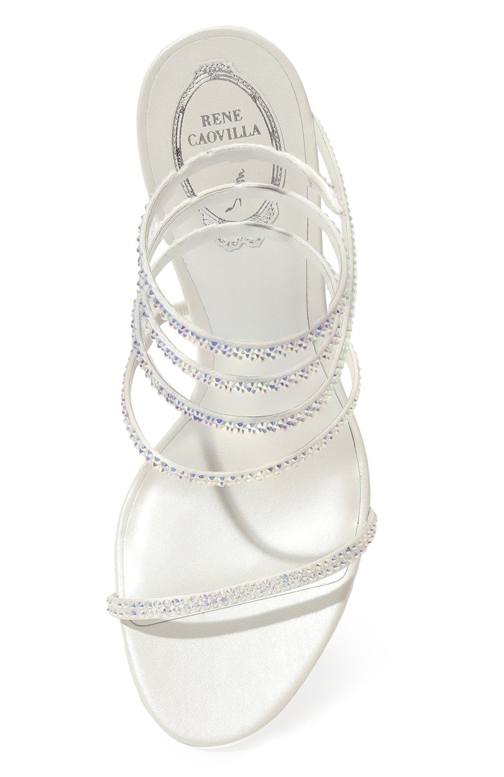 Кожаные босоножки cleo RENE CAOVILLA, арт. C10311-105/R001, фото 6