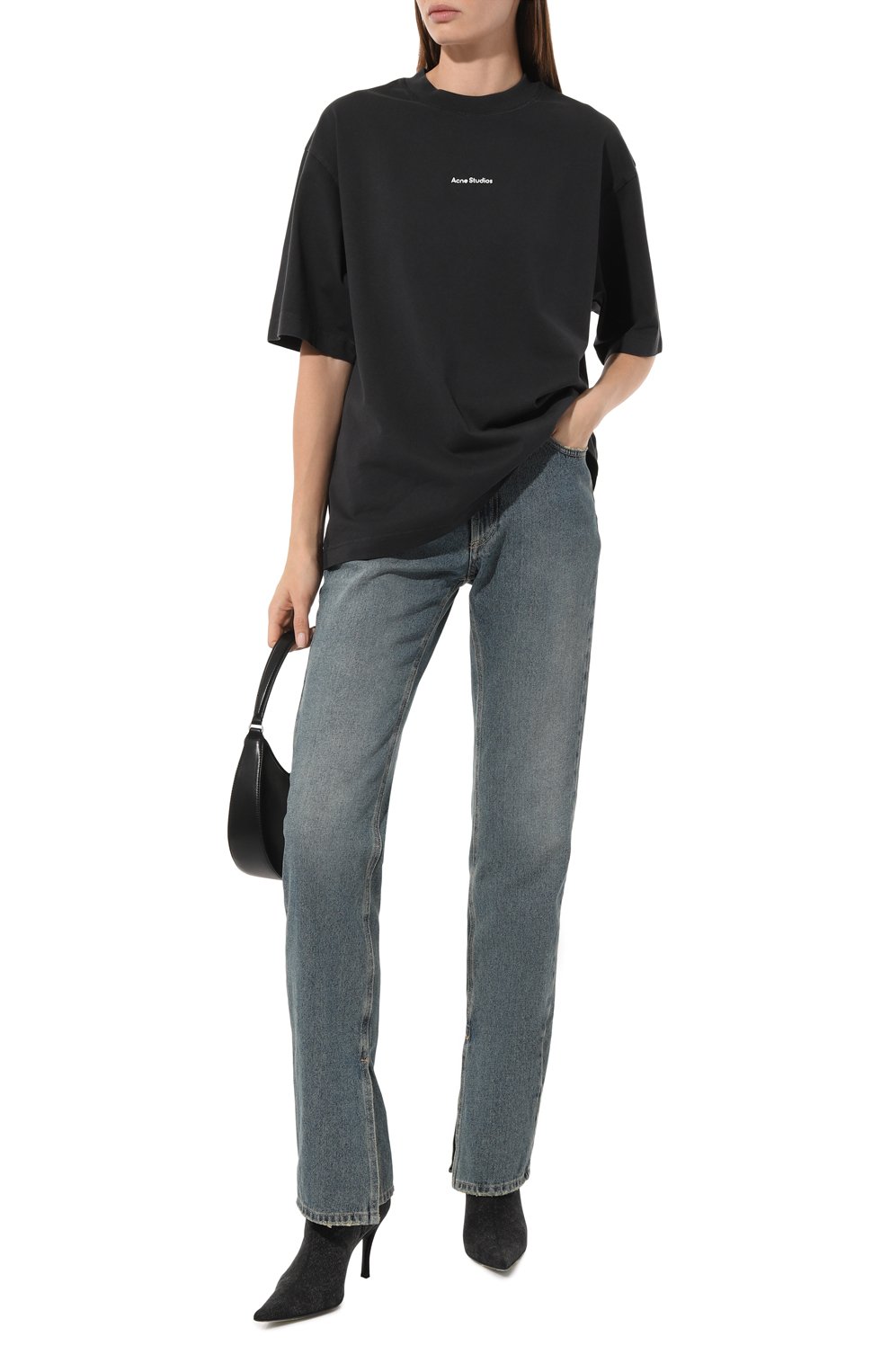 Хлопковая футболка ACNE STUDIOS, арт. FN-MN-TSHI000353900, фото 2