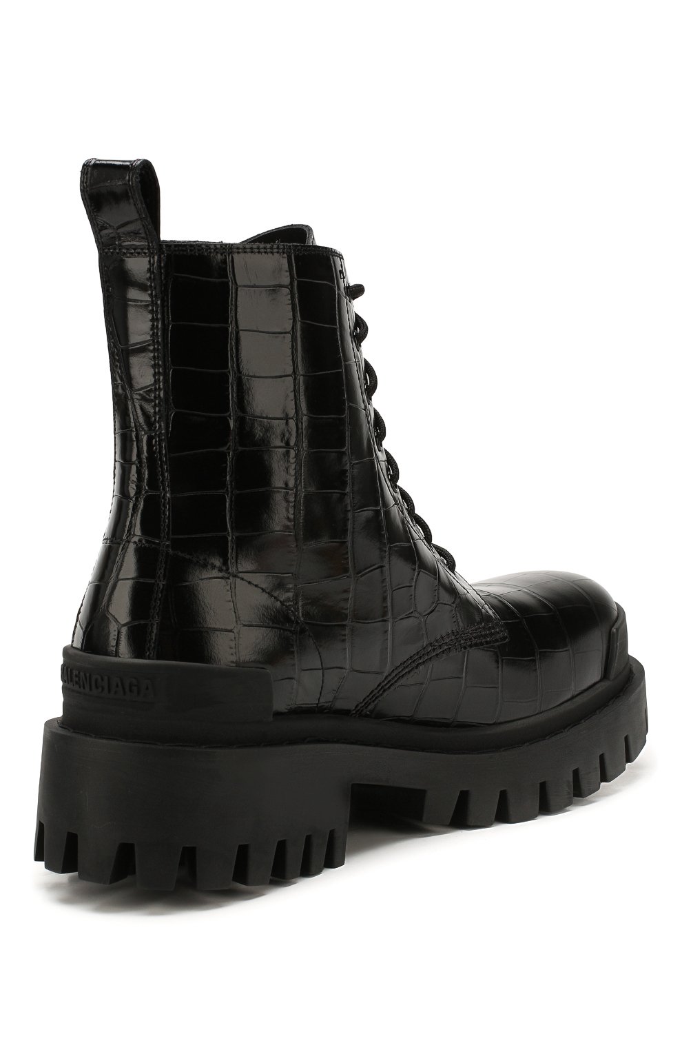 Кожаные ботинки strike BALENCIAGA, арт. 600970/WA9D0, фото 4