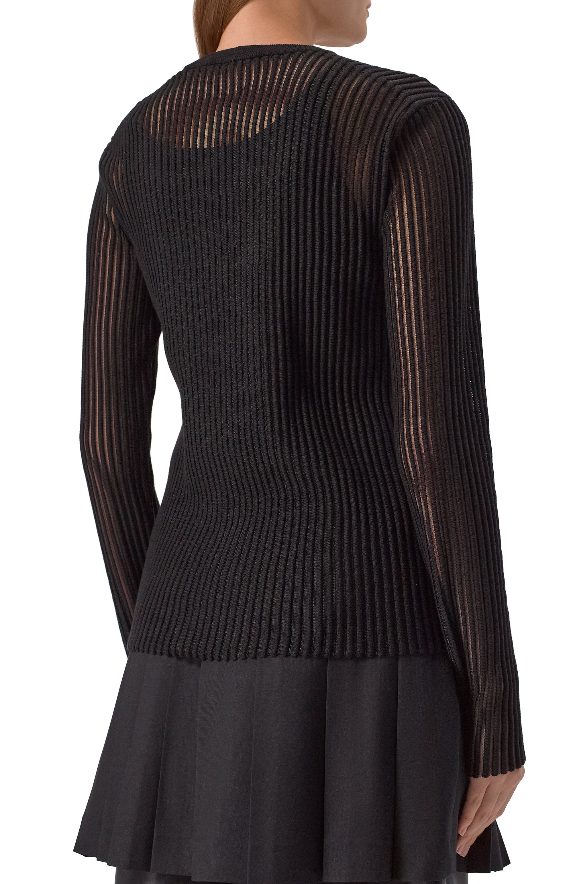 Хлопковый пуловер HELMUT LANG, арт. P05HW703, фото 4