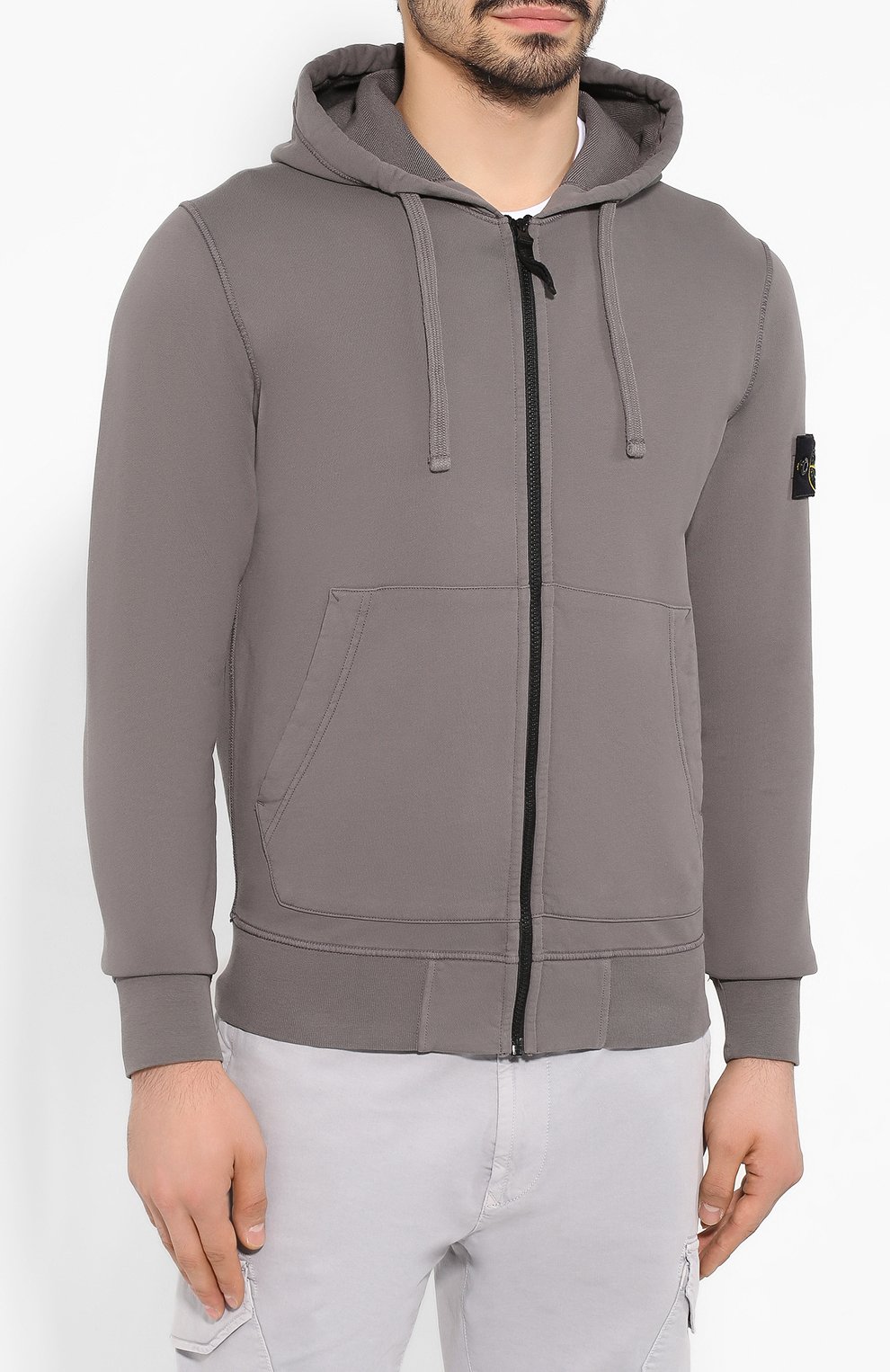 Хлопковая толстовка STONE ISLAND, арт. 721564251, фото 3