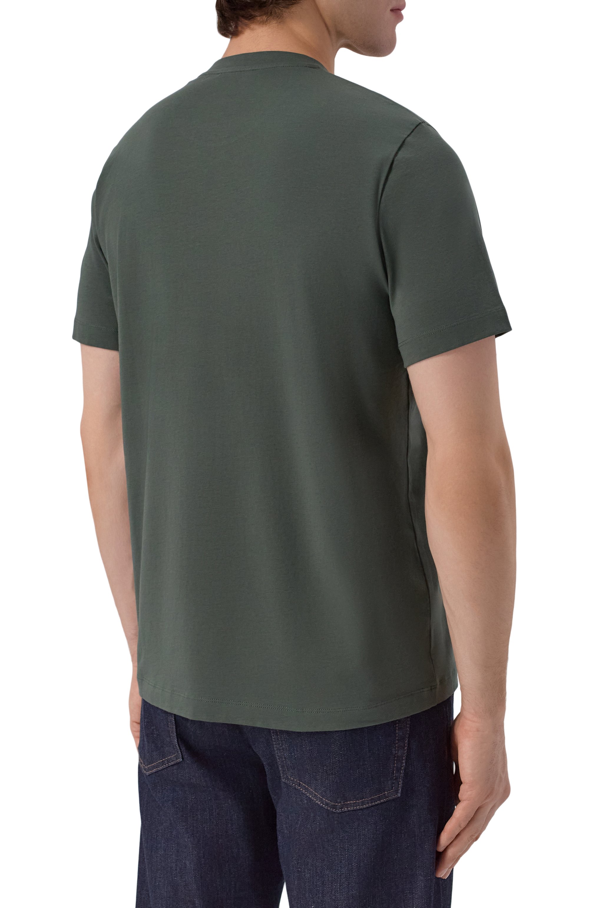 Хлопковая футболка CORNELIANI, арт. 27G586/2725028, фото 4