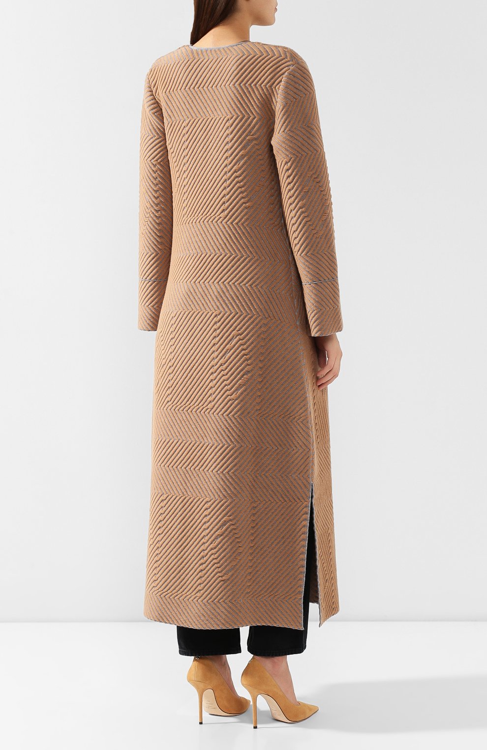 Кардиган из смеси шерсти и кашемира GIORGIO ARMANI, арт. 6GAL02/AM15Z, фото 4