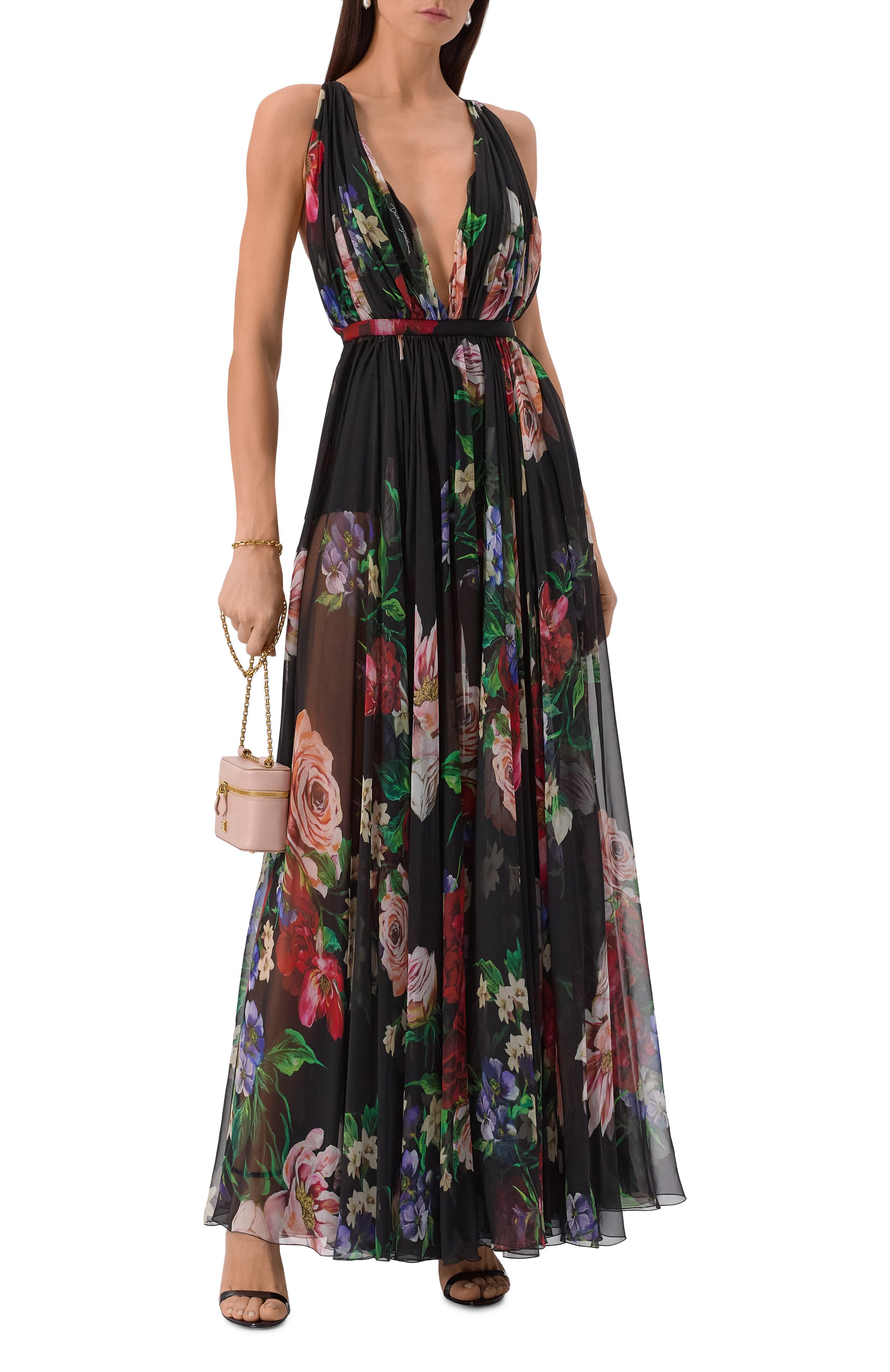 Шелковое платье DOLCE & GABBANA, арт. F6ZA1T/IS1Y7, фото 2