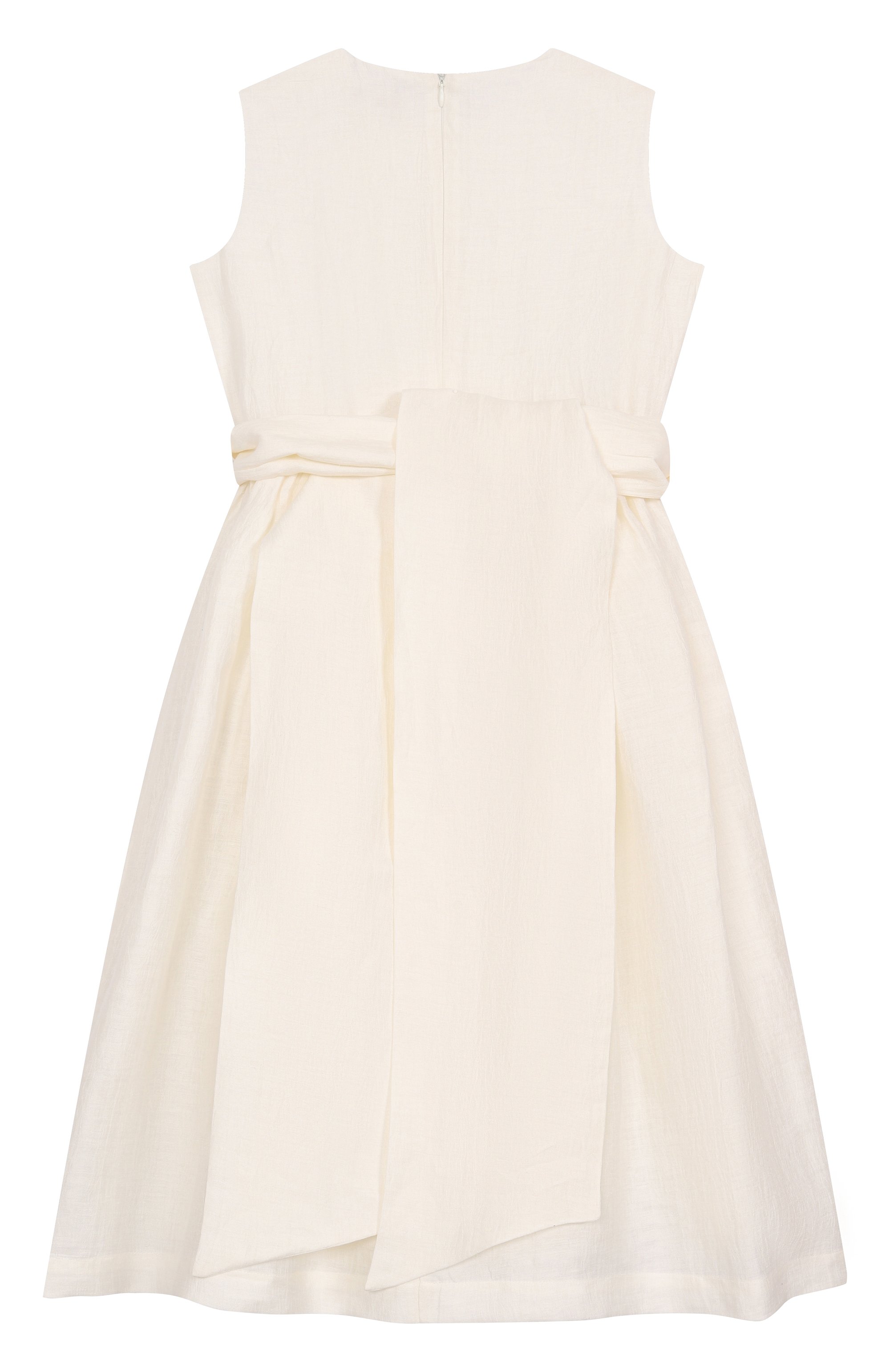 Льняное платье IL GUFO, арт. PATVA314L0014/4A-6A, фото 2