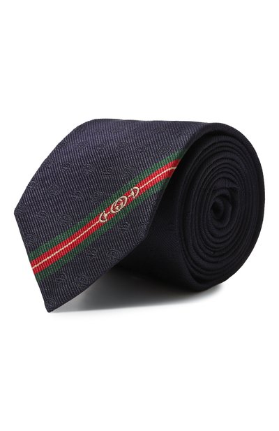 Мужской шелковый галстук GUCCI, арт. 624057 4E002