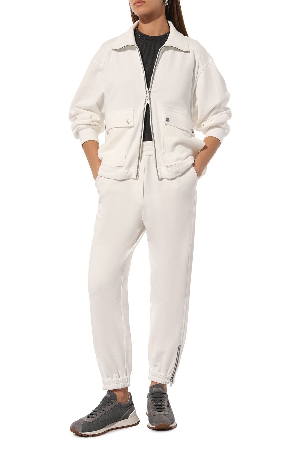 Хлопковая толстовка BRUNELLO CUCINELLI, арт. MP05NHS806, фото 2