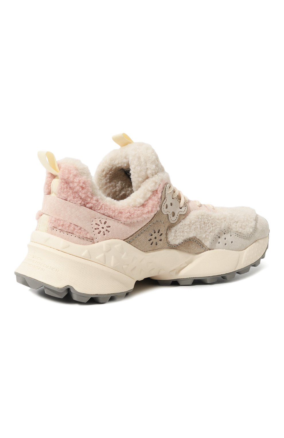 Комбинированные кроссовки kotetsu FLOWER MOUNTAIN бежевого цвета по цене 28400 руб., арт. 001 2017822/06, фото 5 Комбинированные кроссовки kotetsu FLOWER MOUNTAIN, арт. 001 2017822/06, фото 5