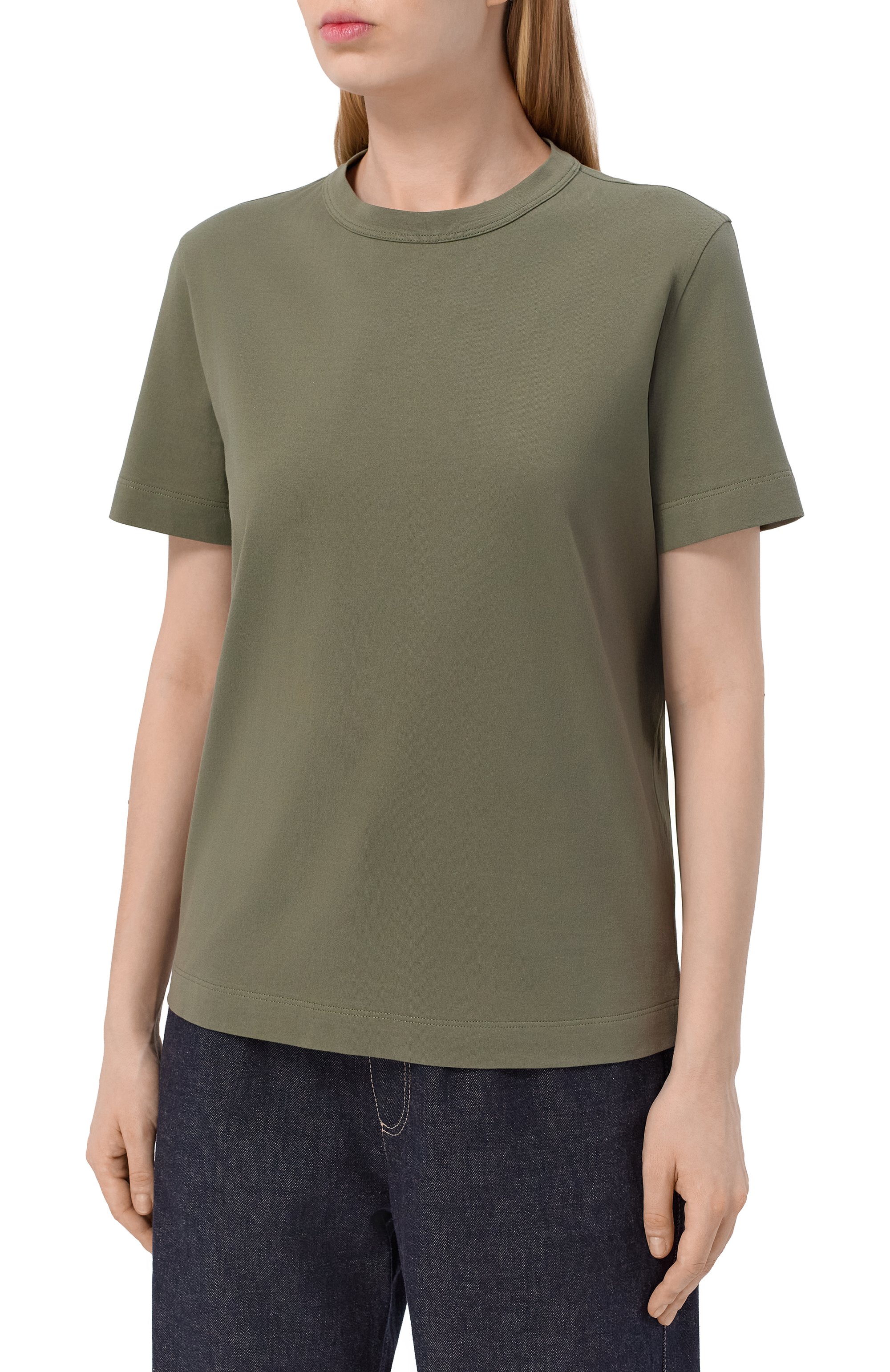 Хлопковая футболка BRUNELLO CUCINELLI, арт. M0T81BI100, фото 3