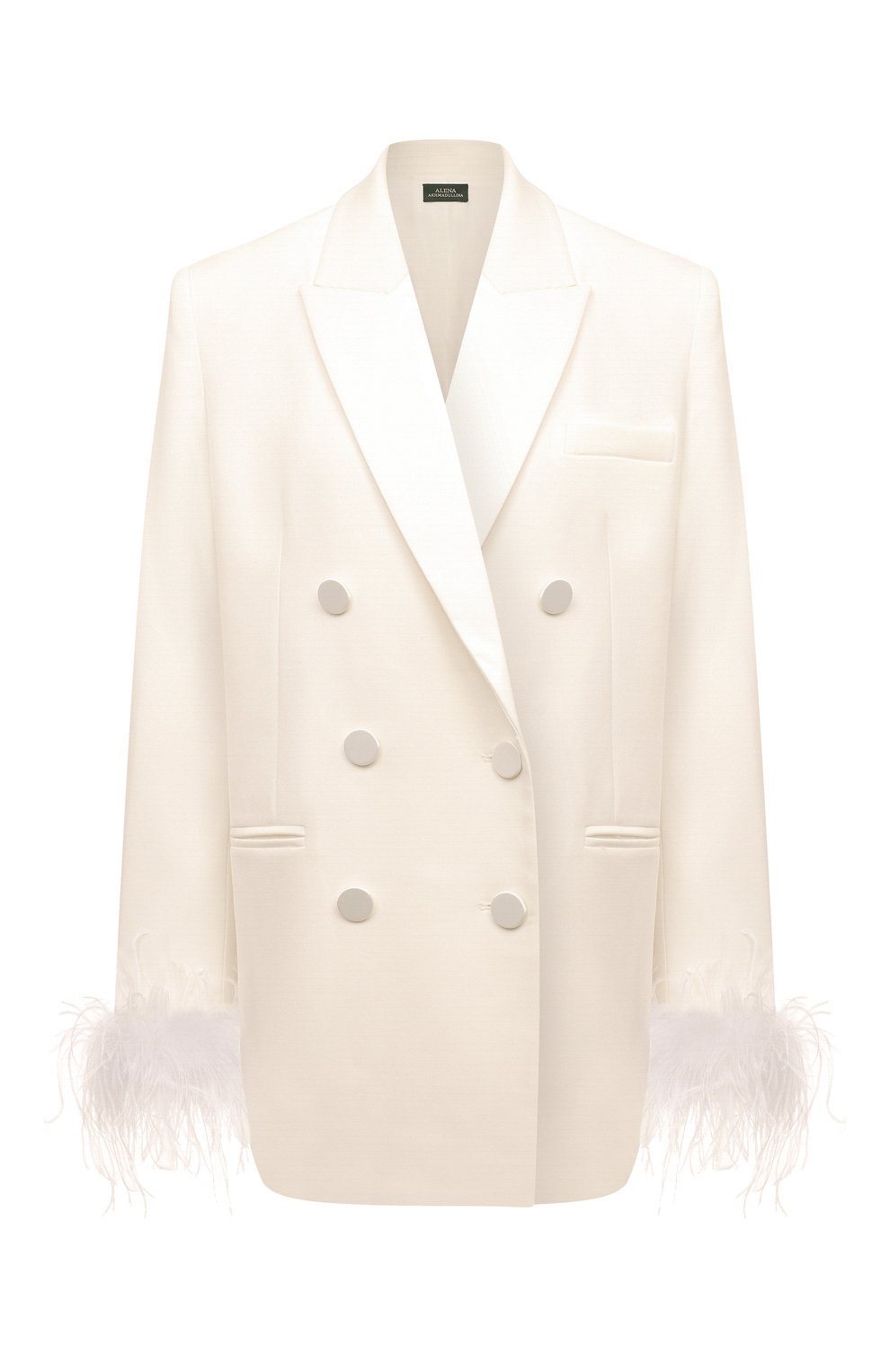 Шерстяной жакет с отделкой перьями AKHMADULLINA, арт. 1225.2JT901/W001, фото 1