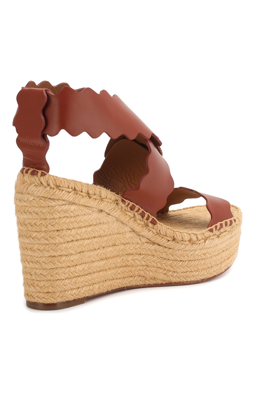 Кожаные босоножки lauren CHLOÉ, арт. CHC19A19391, фото 4