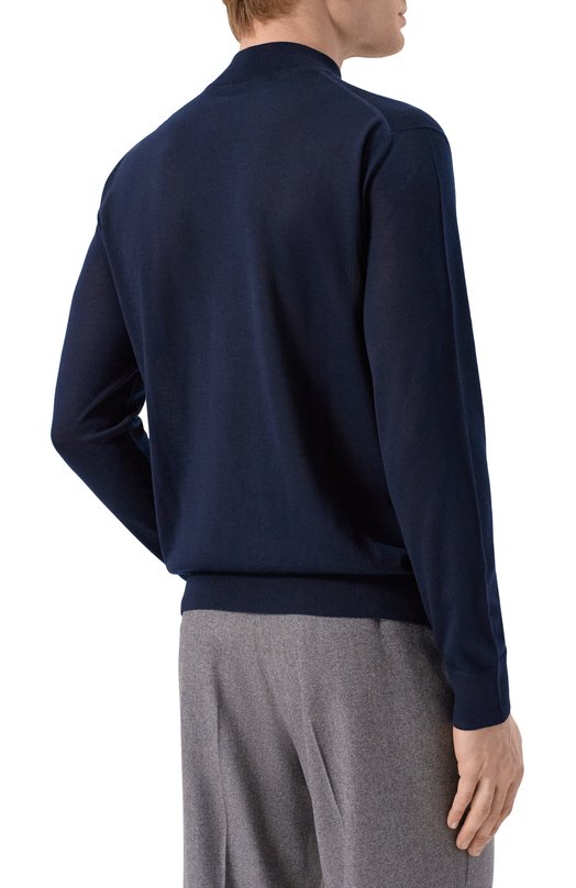 Водолазка из кашемира и шелка Stefano Ricci KE03500G01/E25345/KE03500L10/E25345 Синий  KE03500G01/E25345/KE03500L10/E25345 Фото 4